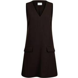 Neo Noir Christel F Dress - Chocolate Brown