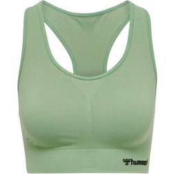 Hummel Tif Seamless Sports Bra - Basil