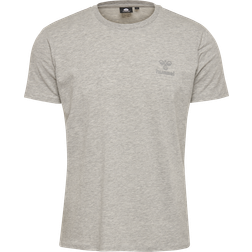 Hummel Sigge S/S Crew-Neck T-shirt - Grey Melange