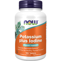 Now Foods Potassium Plus Iodine 180 Stk.