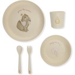 Konges Sløjd Dinner Set Bunny