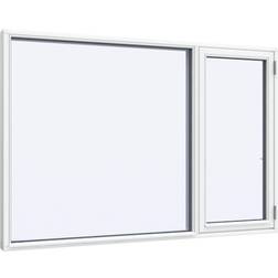 Sparvinduer SH0302 Træ Sidehængt vindue Vindue med 2-lags glas 150x120cm