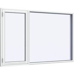 Sparvinduer SH0301 Træ Sidehængt vindue Vindue med 2-lags glas 150x120cm