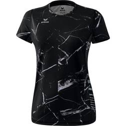 Erima Race Line 2.0 Running T-shirt Women - Black/Marble