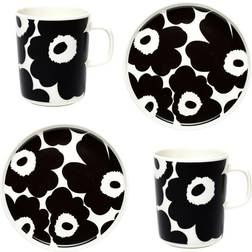 Marimekko Oiva Unikko Mug 8.454fl oz 4pcs