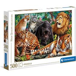 Clementoni Wild Cats 500 Pieces