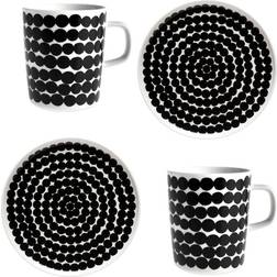 Marimekko Oiva Siirtolapuutarha Kopp & Mugg 25cl 4st