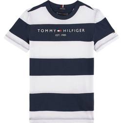 Tommy Hilfiger Essential Organic Cotton Stripe T-shirt - Blue Stripe (KB0KB07017)