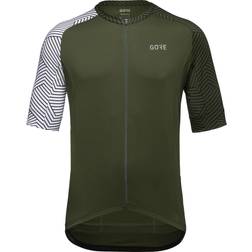 Gore C5 Jersey Men - Utility Green/White