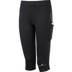 Ronhill Tech Revive Stretch Capri Tights Women - All Black