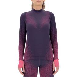 UYN Exceleration Long Sleeve Shirt Women - Plum/Pink Yarrow