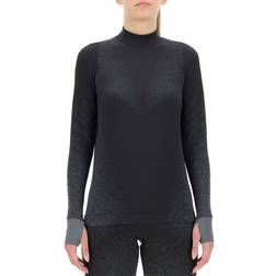 UYN Exceleration Long Sleeve Shirt Women - Black/Cloud