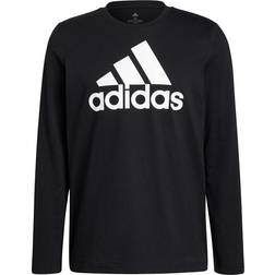 Adidas Essentials Long Sleeve T-shirt - Black/White/White