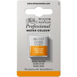 Winsor & Newton Professional Water Colour Gold Ochre Half Pan