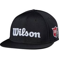 Wilson Tour Flat Brim Hat - Black