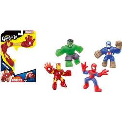 Heroes of Goo Jit Zu Marvel Héroes 4pcs