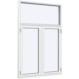 Sparvinduer SH0306 Træ Sidehængt vindue Vindue med 2-lags glas 130x160cm