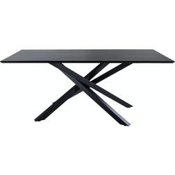Venture Home Piazza Black Matbord 90x180cm