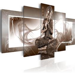 Arkiio Musing Buddha Billede 100x50cm