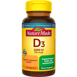 Nature Made Vitamin D3 2000iu 100 st