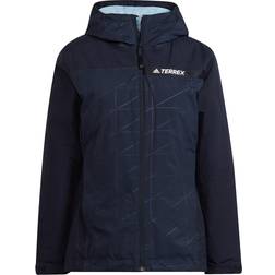 Adidas Women's Terrex Multi Rain.Rdy Insulated Jacket - Legend Ink