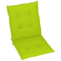 vidaXL 4-pack Cojín de silla Verde (100x50cm)