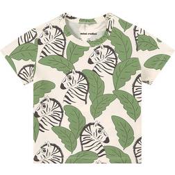 Mini Rodini Zebra T-shirt - Green (2222012475)