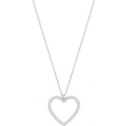 Edblad Rope Heart Necklace M - Silver
