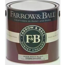Farrow & Ball Modern No.2012 Wall Paint, Ceiling Paint House White 2.5L