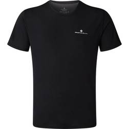 Ronhill Core Short Sleeve T-shirt - Black/Bright White