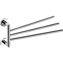 Bemeta Porte-Serviettes Triple Rotatif OMEGA En Chrome 42 x 19.5 x 7 cm