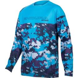 Endura MT500JR L/S Jersey Kids - Electric Blue