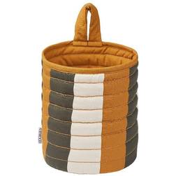 Liewood Faye Quilted Basket Golden Caramel/Hunter Green/Sandy