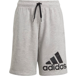 adidas Junior Essentials Shorts - Medium Grey Heather/Black (GN4022)