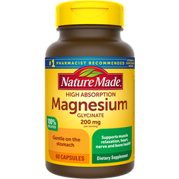 Nature Made Magnesium Glycinate 200mg 60 pcs