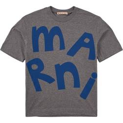 Marni Branded Graphic T-shirt - Grey (M00456-M00LH-0M904)