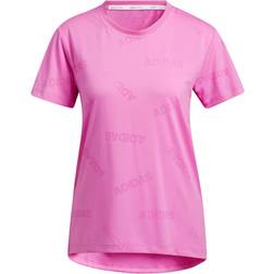 adidas Aeroknit T-shirt Women - Screaming Pink/Wild Pink