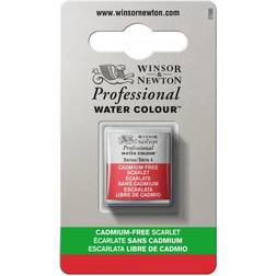 Winsor & Newton Professional Water Colour Cadmium Free Scarlet Half Pan