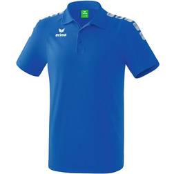 Erima Essential 5-C Polo Shirt - New Royal/White