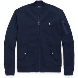 Polo Ralph Lauren Double-Knit Bomber Jacket - Aviator Navy