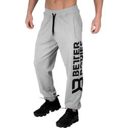 Better Bodies Stanton Sweatpants Men - Light Grey Melange