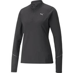 Puma 5K Knit Half-Zip Running Top Women - Black