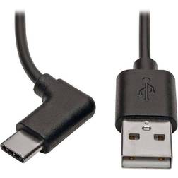 Tripp Lite Angled USB A - USB C 2.0 3ft