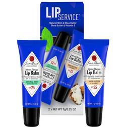 Jack Black Lip Service Lip Balm Duo SPF25 7g 2-pack