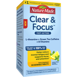 Nature Made Clear & Focus Lemon Mint 30