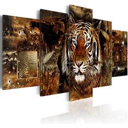 Arkiio Golden Jungle Väggdekor 100x50cm
