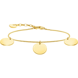 Thomas Sabo Three Discs with Bracelet - Gold