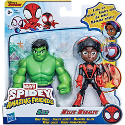 Hasbro Marvel Spidey Amazing Friends Hulk & Miles Morales