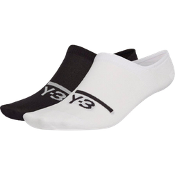 adidas Y-3 Invisible Socks 2-pack - Black/Core White