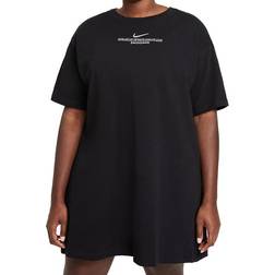 Nike Sportswear Swoosh Dress - Black/White